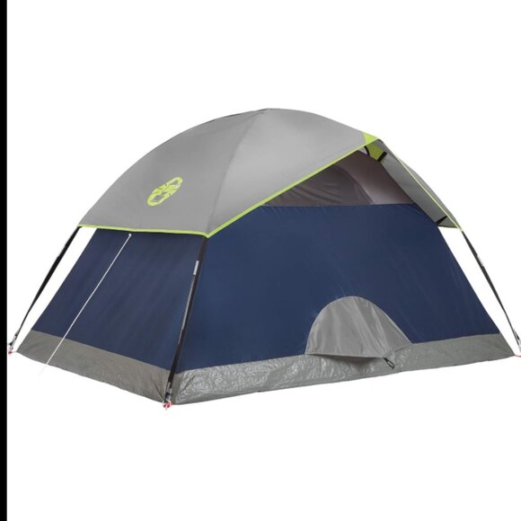 Coleman Sundome Camping Tent, 2/4 Person Dome Tent with Snag-Free Poles - Picture 3 of 6